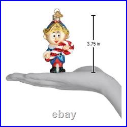 Old World Christmas Rudolph The Red Nosed Reindeer 5 Pc Glass Ornament Set #1