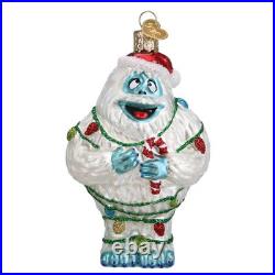 Old World Christmas Rudolph The Red Nosed Reindeer 5 Pc Glass Ornament Set #2