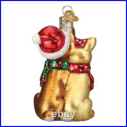 Old World Christmas Rudolph The Red Nosed Reindeer 5 Pc Glass Ornament Set #2