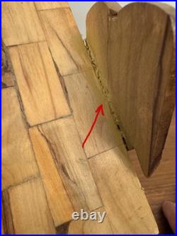 Olive Wood Hand-carved Nativity Set and Manger READ