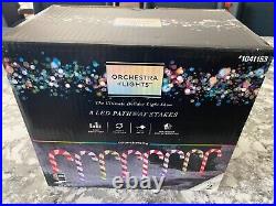 Orchestra of Lights Christmas Candy Cane Pathway Markers Lights Same Day Ship