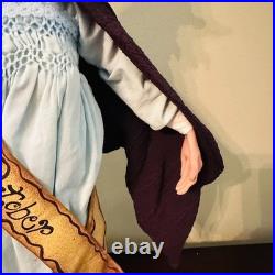 Original Sheila Bentley One of a kind Art Doll Halloween Hag Witch Miss October