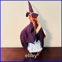 Original Sheila Bentley One of a kind Art Doll Halloween Hag Witch Miss October