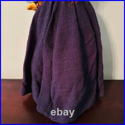 Original Sheila Bentley One of a kind Art Doll Halloween Hag Witch with Baby