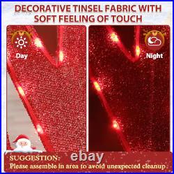 Outdoor Merry Christmas Sign Holiday Yard Decoration Pre Lit LED 6' Stake Mount Outdoor Merry Christmas Sign Holiday Yard Decoration Pre Lit LED 6' Stake Mount