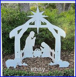 Outdoor Nativity Set. Weatherproof Outdoor Nativity Scene Christmas Yard Decor