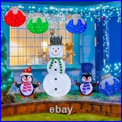Outdoor Snowman Lighted, Pop-Up Lighted Snowman Outdoor Christmas Decorations Outdoor Snowman Lighted, Pop-Up Lighted Snowman Outdoor Christmas Decorations