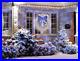 Outdoor_Xmas_Yard_Decorations_Christmas_Wreath_Pre_Lit_Silver_LED_Lights_3FT_New_01_ev