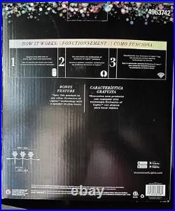 PAIR 2 Orchestra Of Lights 3 Snowflake Pathway Steaks Smart Music Sync Holiday