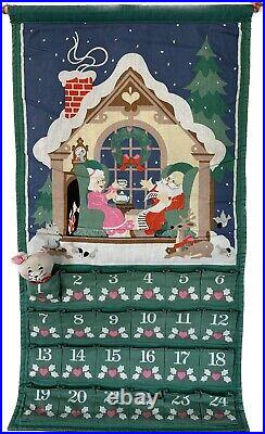 PERFECT CONDITION ORIGINAL MOUSE vintage 1987 avon advent Christmas