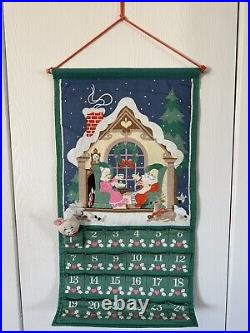 PERFECT CONDITION ORIGINAL MOUSE vintage 1987 avon advent Christmas calendar
