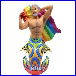 PRE-ORDER December Diamonds 19 Father Pride Merman Display 55-55486