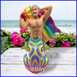 PRE-ORDER December Diamonds 19 Father Pride Merman Display 55-55486