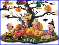 P? Nuts Ch? Rli? Brown Great Pumpkin Tree Glowing Sn? Py Halloween Decor Light Up