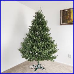 Paddock Artificial Faux Christmas Tree 8' Green Oregon Noble Blue & Storage Bag