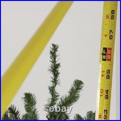 Paddock Artificial Faux Christmas Tree 8' Green Oregon Noble Blue & Storage Bag