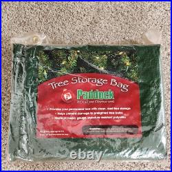 Paddock Artificial Faux Christmas Tree 8' Green Oregon Noble Blue & Storage Bag