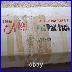 Paddock Artificial Faux Christmas Tree 8' Green Oregon Noble Blue & Storage Bag