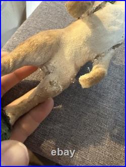 Pair Of Velveteen Rabbit Easter Bunny Statues 7.75 Bethany Lowe Style