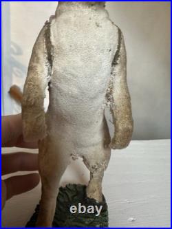 Pair Of Velveteen Rabbit Easter Bunny Statues 7.75 Bethany Lowe Style