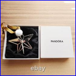 Pandora Limited Edition 2021 Sterling Silver Christmas Star Ornament READ DESC