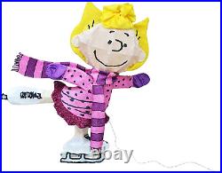 Peanuts Skating Outdoor 3D LED Yard DÉCOR (Sally)