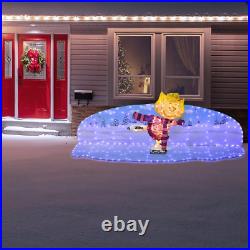 Peanuts Skating Outdoor 3D LED Yard DÉCOR (Sally)