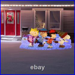 Peanuts Skating Outdoor 3D LED Yard DÉCOR (Sally)