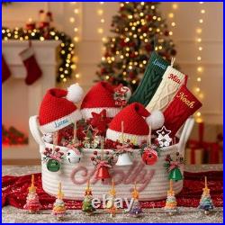Personalized Christmas Magic Ornament Gift Box Custom Name Hats & Socks for Gift