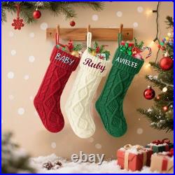 Personalized Christmas Magic Ornament Gift Box Custom Name Hats & Socks for Gift