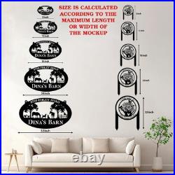 Personalized Heron Garden Stake Metal Art, Custom Garden Name Sign, Outdoor Yard