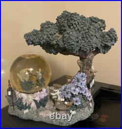 Pfaltzgraff Naturewood musical water globe Garden