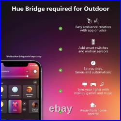 Philips Hue Festavia 90ft Outdoor Smart Lights 48 LEDs Color Weatherproof
