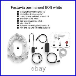 Philips Hue Festavia 90ft Outdoor Smart Lights 48 LEDs Color Weatherproof