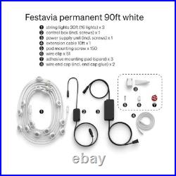 Philips Hue Festavia 90ft Outdoor Smart Lights 48 LEDs Color Weatherproof