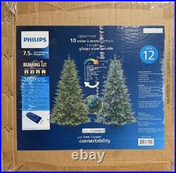 Phillips 7.5 ft Balsam Fir Christmas Tree 2000 Lights NIB