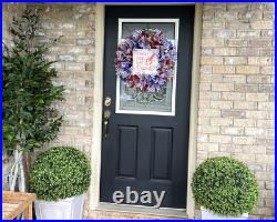 Pinch Peel Seafood Boil Summer Front Door Wreath Crawfish Lobster Shrimp Boil