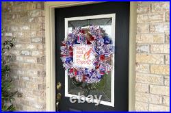 Pinch Peel Seafood Boil Summer Front Door Wreath Crawfish Lobster Shrimp Boil