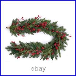 Pine and Berry Garland 6'L Melrose 98226