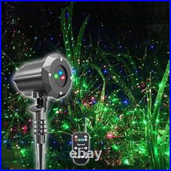 Poeland Outdoor Garden Laser Lights Waterproof Christmas Projector Lighting w
