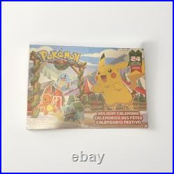 Pokémon Christmas Door Advent Calendar 24 Figures Reusable Pikachu & Friends