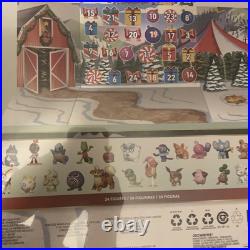Pokémon Christmas Door Advent Calendar 24 Figures Reusable Pikachu & Friends