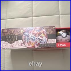 Pokémon TCG Holiday Advent Calendar 25 Days 2-Pack Booster Packs Coin Stickers