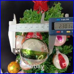 Poland Vintage Stunning Christmas Ornaments 12pcs Rare Xmas Balls Decor Polish