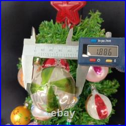 Poland Vintage Stunning Christmas Ornaments 12pcs Rare Xmas Balls Decor Polish