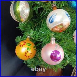 Poland Vintage Stunning Christmas Ornaments 12pcs Rare Xmas Balls Decor Polish