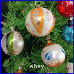Poland Vintage Stunning Christmas Ornaments 12pcs Rare Xmas Balls Decor Polish