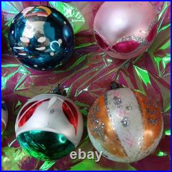 Poland Vintage Stunning Christmas Ornaments 12pcs Rare Xmas Balls Decor Polish