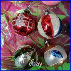 Poland Vintage Stunning Christmas Ornaments 12pcs Rare Xmas Balls Decor Polish