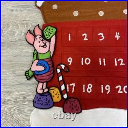 Pooh Advent Calendar Christmas Gingerbread House Piglet Hanging